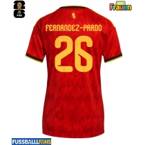 Belgien Matias Fernandez-Pardo #26 Heimtrikot Frauen WM 2026 Kurzarm